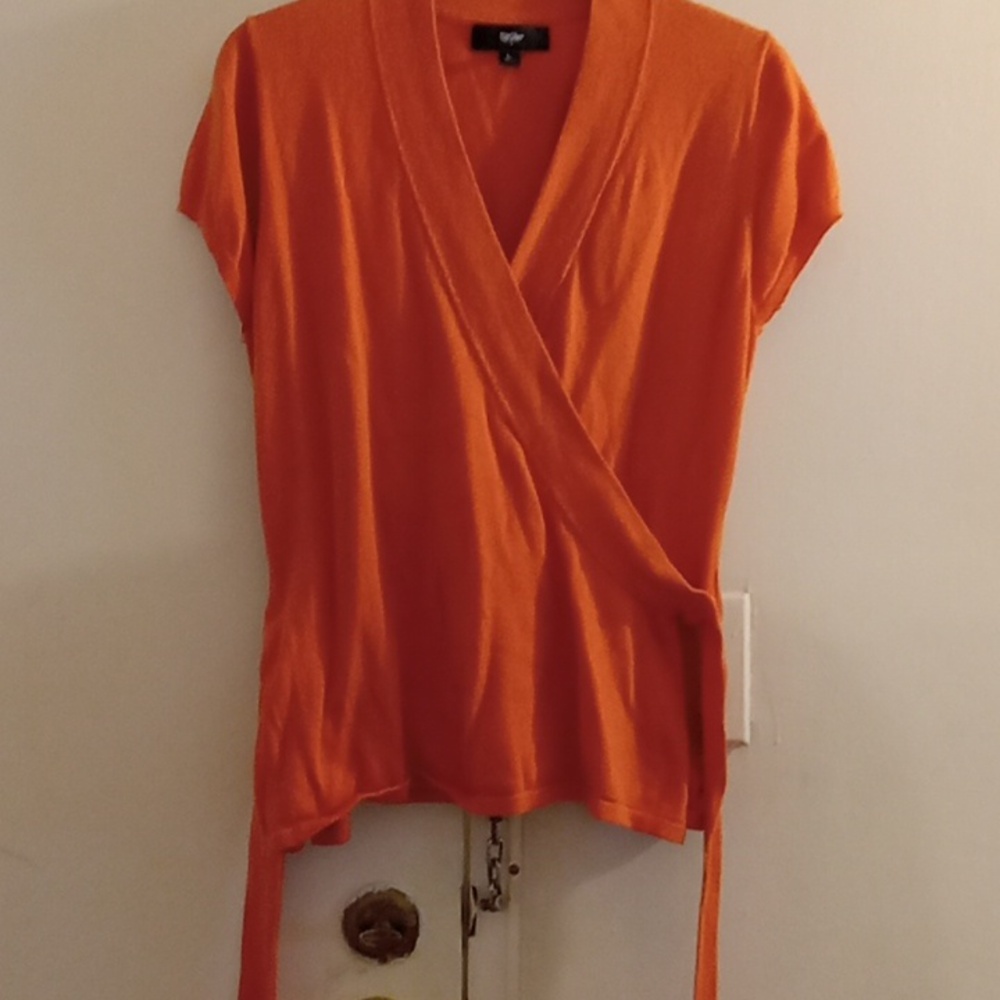 Mossimo wrap sweater with belt - Picture 3 of 6